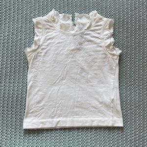 simonetta tank top kids toddler white
